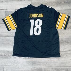 Pittsburgh Steelers #18 Diontae Johnson Jersey 56 Nike 3XL ON FIELD NFL